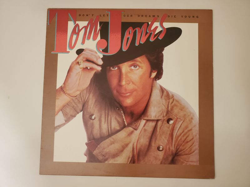 Tom Jones Don't Let Our Dreams Die Young vinyl record